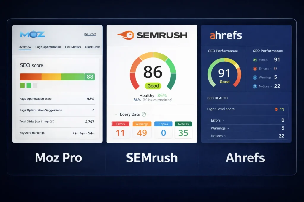 Top Website SEO Score Checker Tools in 2026